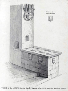 Tomb of the Greys in Cople Church